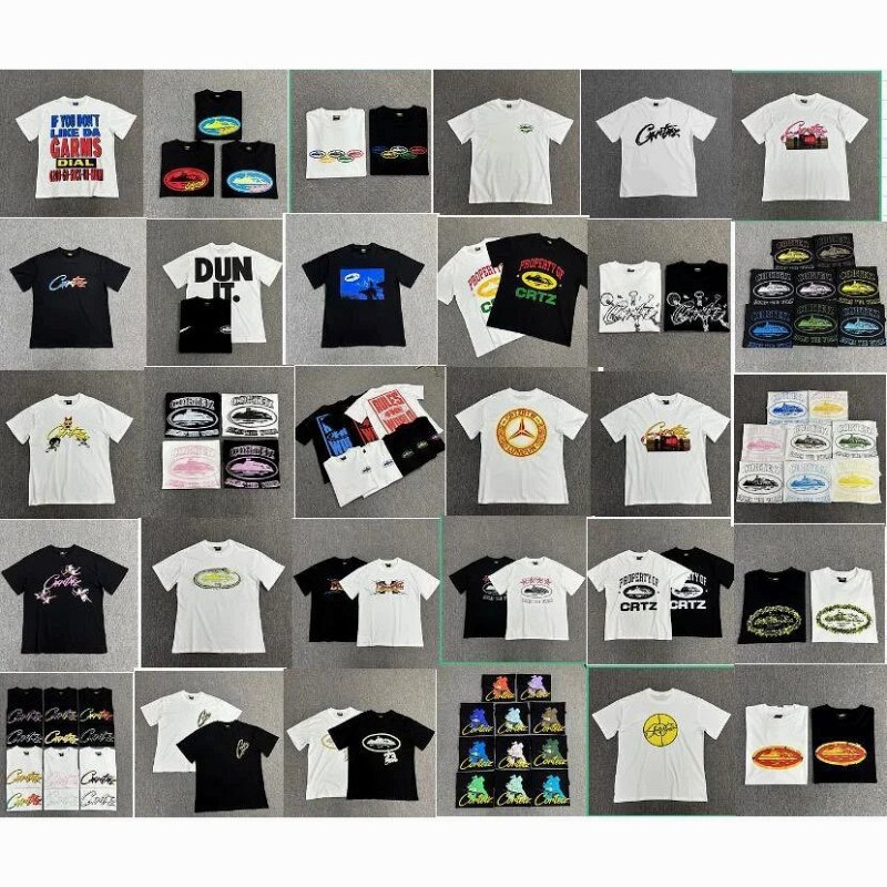 Corteiz Graphic Print Multicolor T-Shirt Collection Review: A Label-Check Pass Through 51 Colour Entries and a Two-Parcel Merge